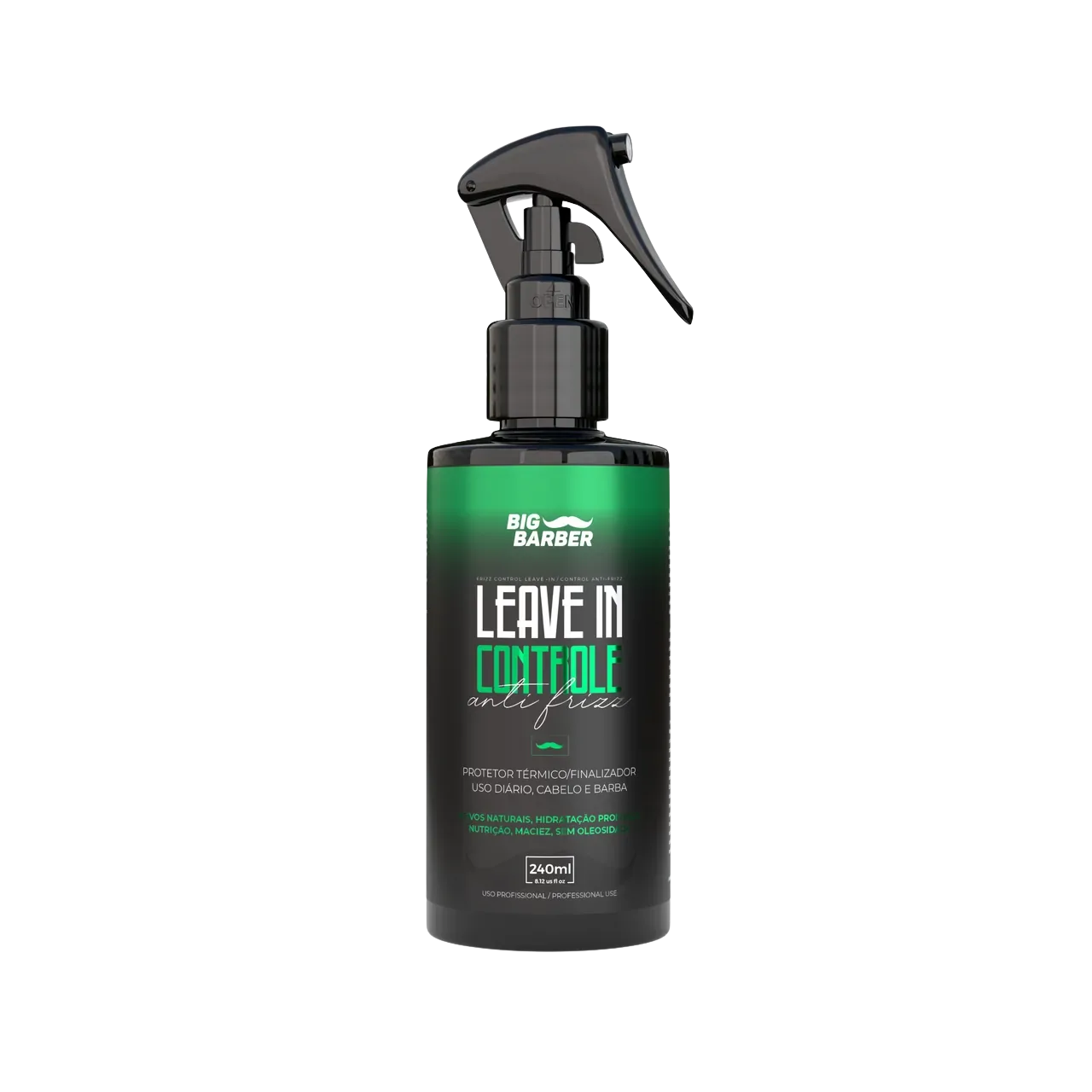 Big Barber – Leave-In Controle Anti Frizz Big Barber 240ml Caixa Com 12 Unidades Big Barber - Leave-In Controle Anti Frizz Big Barber 240ml Caixa Com 12 Unidades