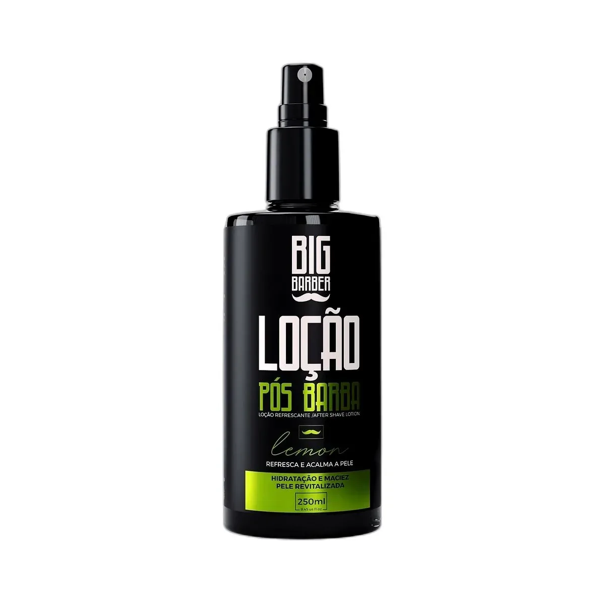 Big Barber – Loção Pós Barba Spray Big Barber 250ml Lemon Caixa Com 12 Unidades Big Barber - Loção Pós Barba Spray Big Barber 250ml Lemon Caixa Com 12 Unidades