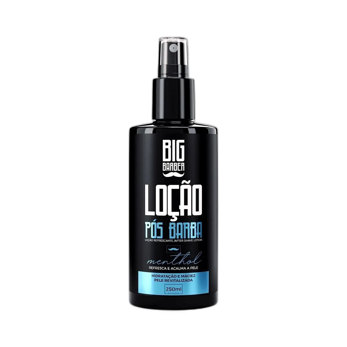 Big Barber – Loção Pós Barba Spray Big Barber 250ml Menthol Caixa Com 12 Unidades Big Barber - Loção Pós Barba Spray Big Barber 250ml Menthol Caixa Com 12 Unidades