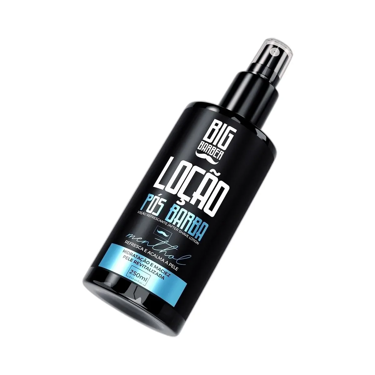 Big Barber – Loção Pós Barba Spray Big Barber 250ml Menthol Caixa Com 12 Unidades Big Barber - Loção Pós Barba Spray Big Barber 250ml Menthol Caixa Com 12 Unidades