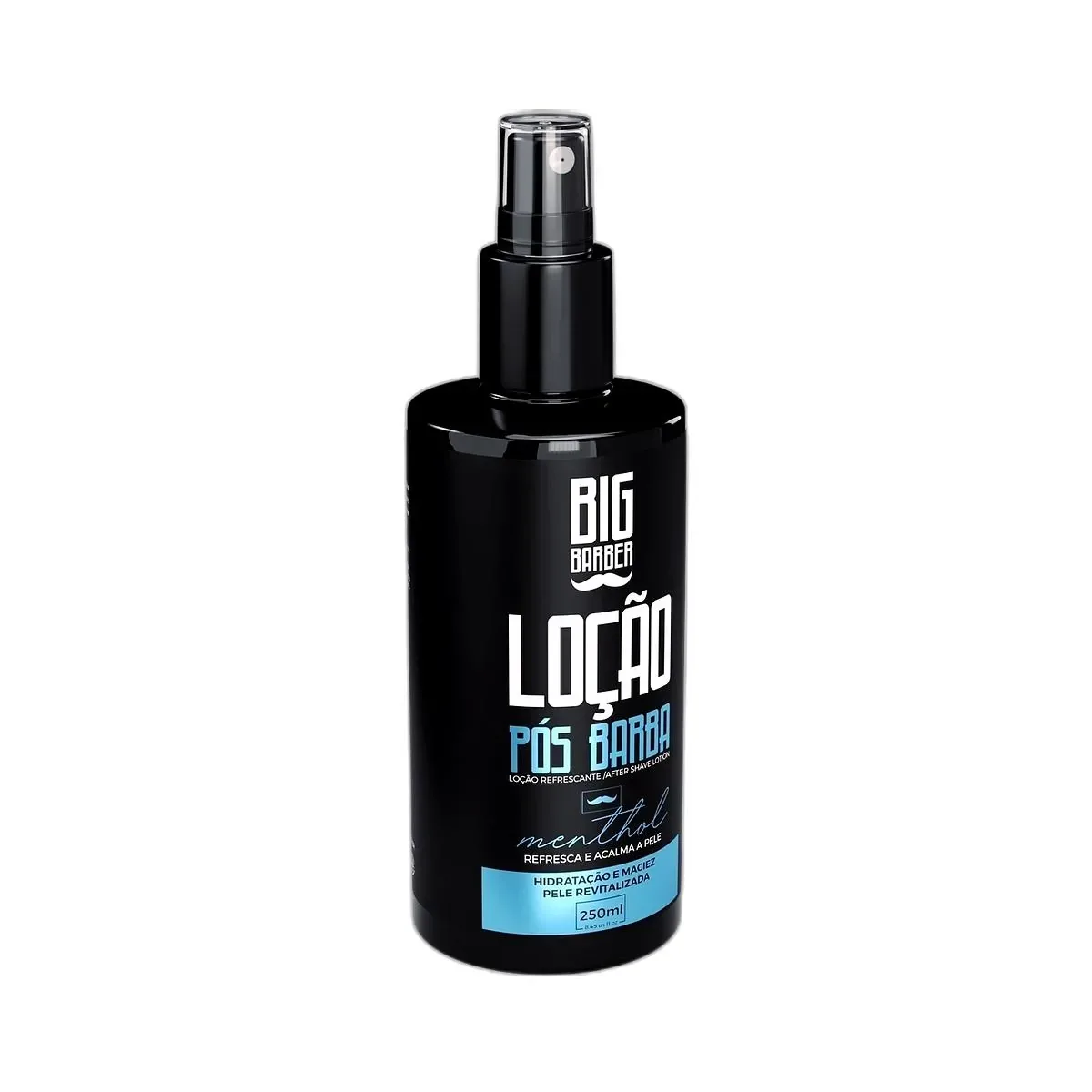 Big Barber – Loção Pós Barba Spray Big Barber 250ml Menthol Caixa Com 12 Unidades Big Barber - Loção Pós Barba Spray Big Barber 250ml Menthol Caixa Com 12 Unidades