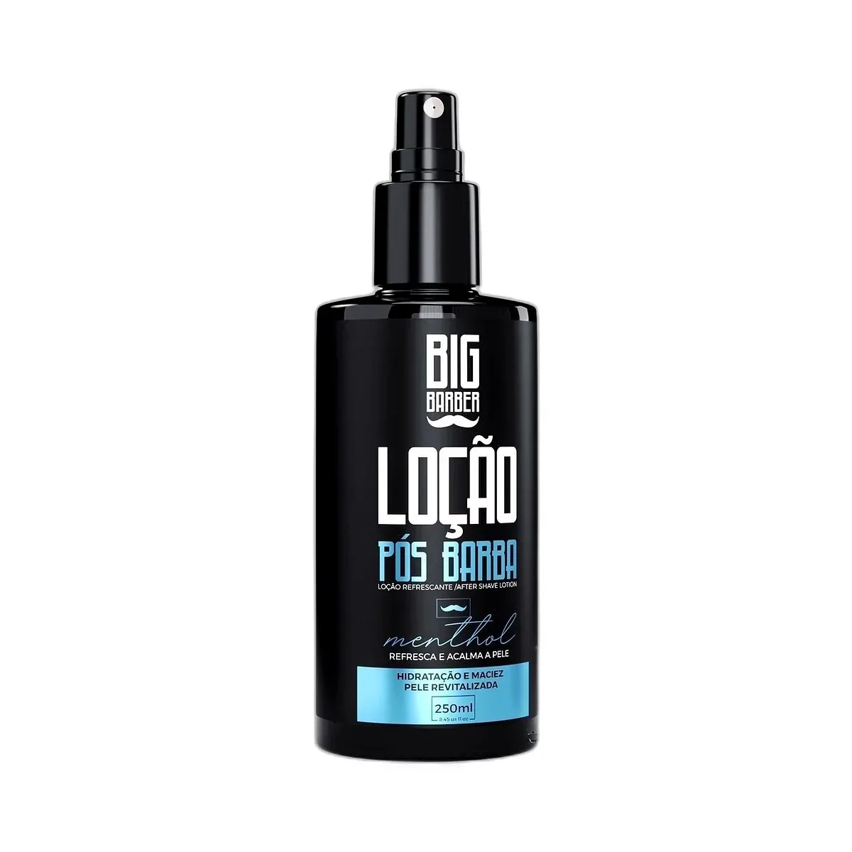 Big Barber – Loção Pós Barba Spray Big Barber 250ml Menthol Caixa Com 12 Unidades Big Barber - Loção Pós Barba Spray Big Barber 250ml Menthol Caixa Com 12 Unidades
