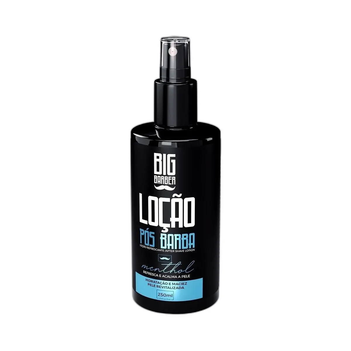 Big Barber – Loção Pós Barba Spray Big Barber 250ml Menthol Caixa Com 12 Unidades Big Barber - Loção Pós Barba Spray Big Barber 250ml Menthol Caixa Com 12 Unidades