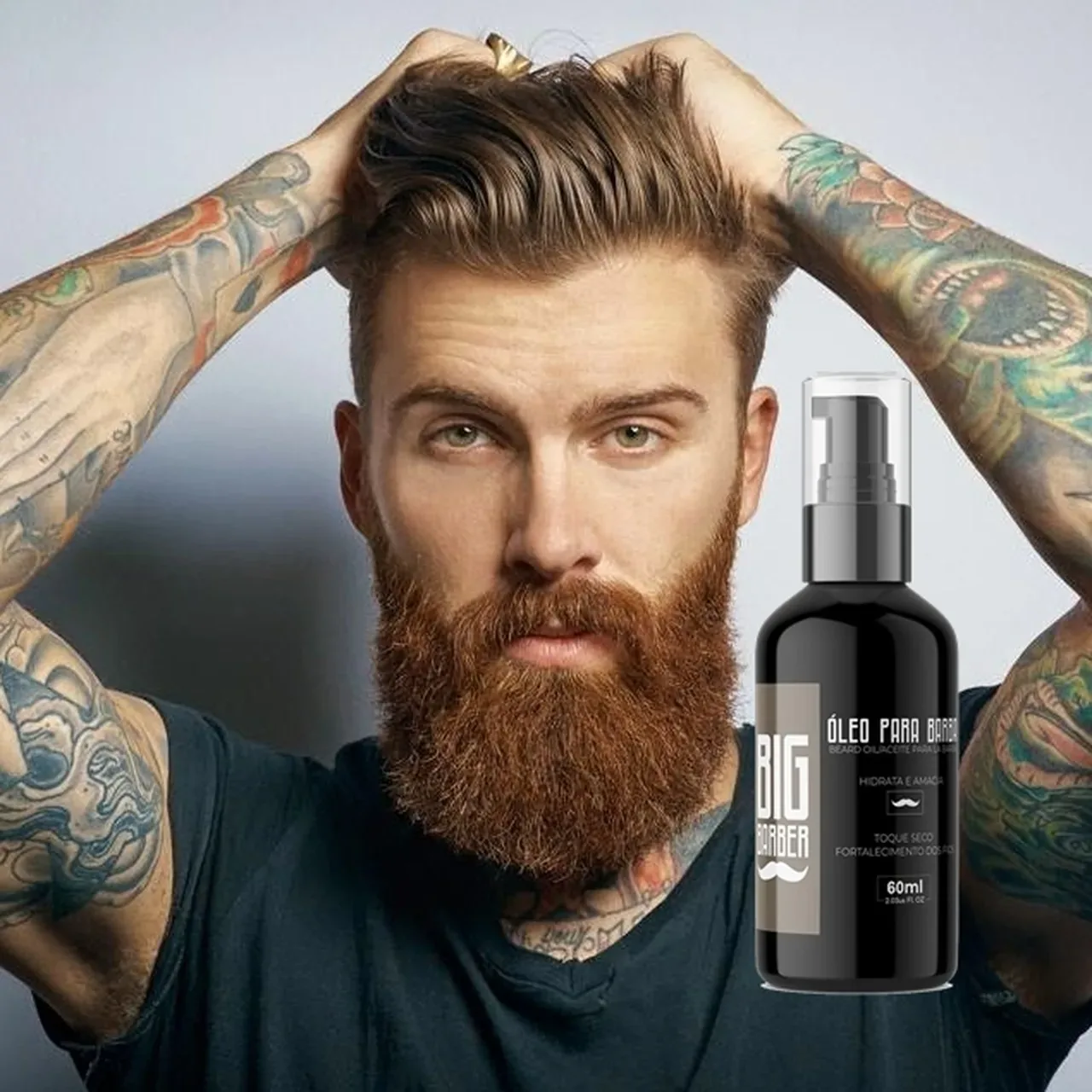 Big Barber – Óleo Para Barba Big Barber 60ml Bancada Caixa Com 12 Unidades Big Barber - Óleo Para Barba Big Barber 60ml Bancada Caixa Com 12 Unidades