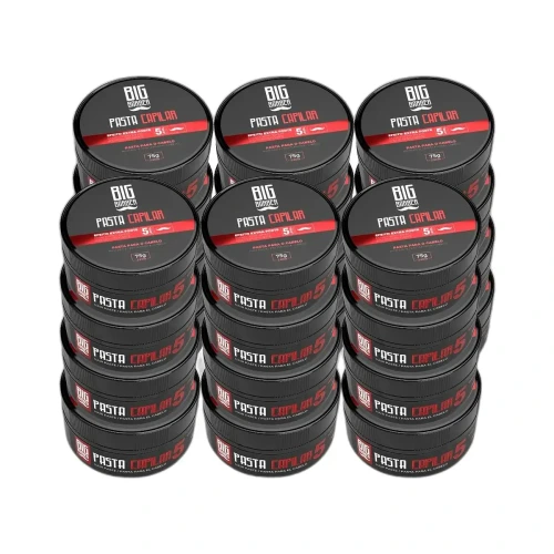 Big Barber - Pasta Capilar Big Barber 75g Level 5 Efeito Extra Forte Caixa Com 24 Unidades
