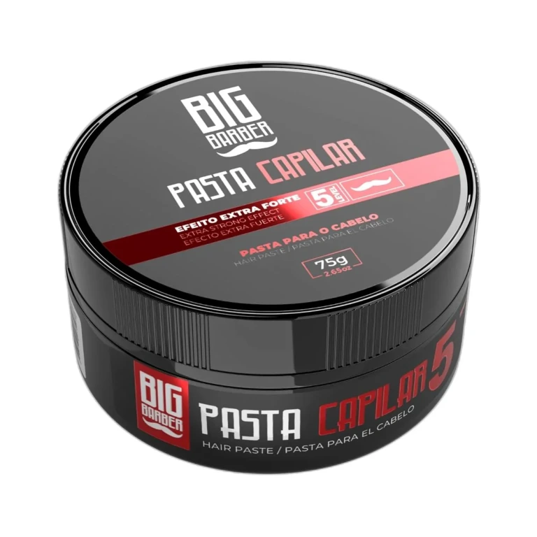 Big Barber – Pasta Capilar Big Barber 75g Level 5 Efeito Extra Forte Caixa Com 24 Unidades Big Barber - Pasta Capilar Big Barber 75g Level 5 Efeito Extra Forte Caixa Com 24 Unidades
