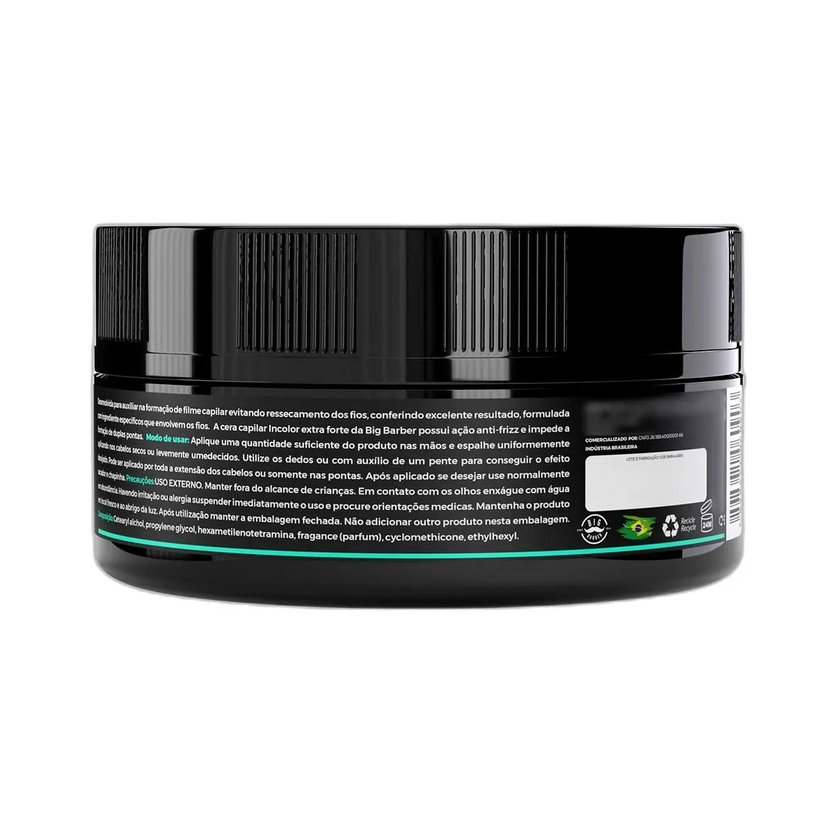 Big Barber – Pasta Capilar Shine Wax Big Barber 75g Efeito Brilho Caixa Com 24 Unidades Big Barber - Pasta Capilar Shine Wax Big Barber 75g Efeito Brilho Caixa Com 24 Unidades
