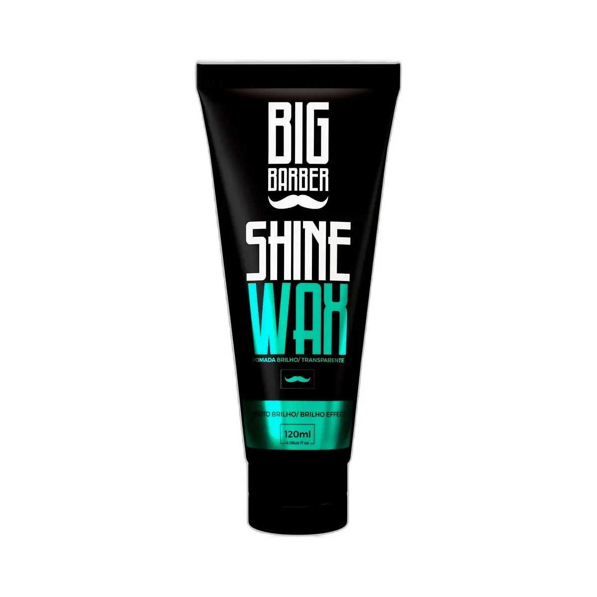 Big Barber - Pasta Capilar Shine Wax Bisnaga Big Barber 120g Efeito Brilho Caixa Com 12 Unidades