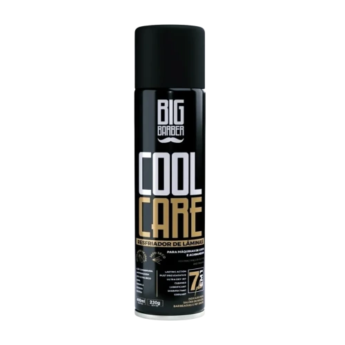 Big Barber - Resfriador De Lâminas Big Barber Cool Care 7 em 1 Plus 400ml/230g Profissional