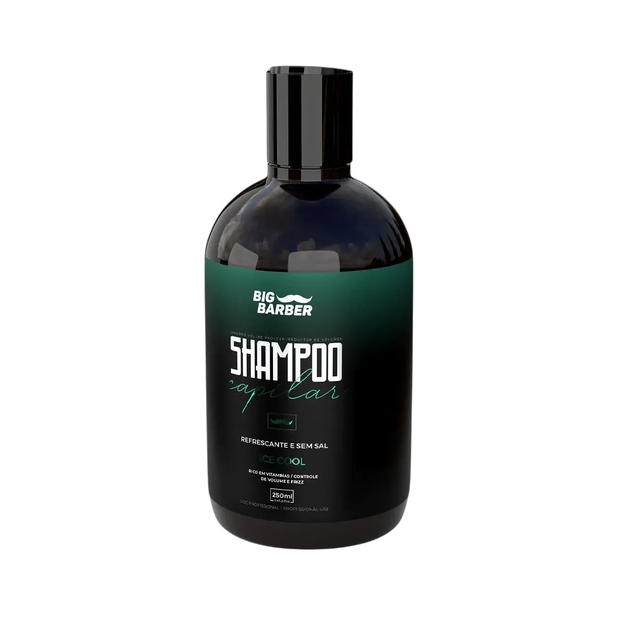 Big Barber – Shampoo Capilar Big Barber 250ml Ice Cool Caixa Com 12 Unidades Big Barber - Shampoo Capilar Big Barber 250ml Ice Cool Caixa Com 12 Unidades