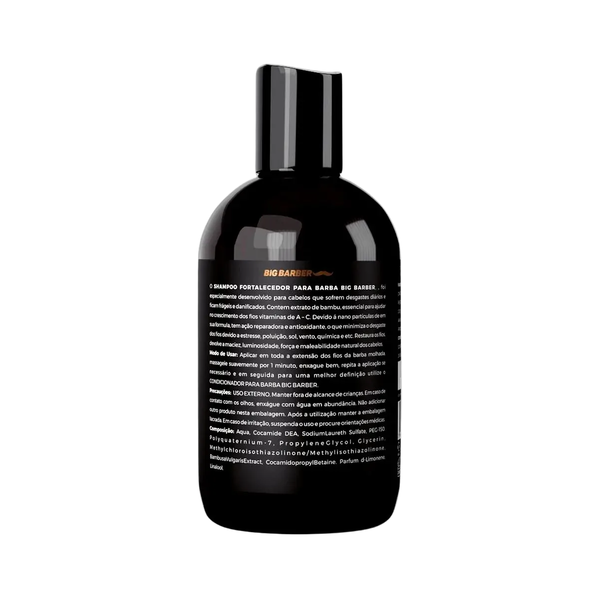 Big Barber – Shampoo Fortalecedor Para Barba Big Barber 250ml Caixa Com 12 Unidades Big Barber - Shampoo Fortalecedor Para Barba Big Barber 250ml Caixa Com 12 Unidades