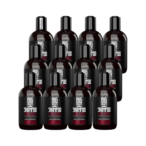 Big Barber - Shampoo Para Barba Big Barber 250ml Caixa Com 12 Unidades
