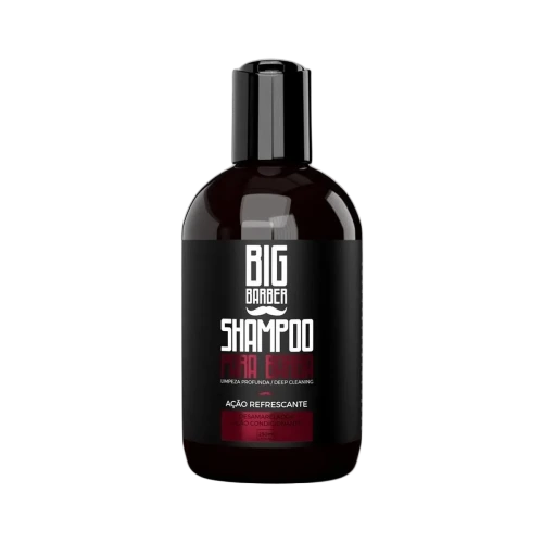 Big Barber – Shampoo Para Barba Big Barber 250ml Caixa Com 12 Unidades Big Barber - Shampoo Para Barba Big Barber 250ml Caixa Com 12 Unidades