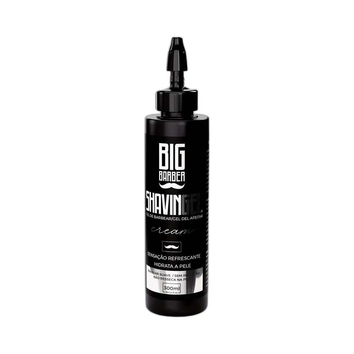 Big Barber – Shaving Gel Barbear Bisnaga Big Barber 300ml Cream Caixa Com 12 Unidades Big Barber - Shaving Gel Barbear Bisnaga Big Barber 300ml Cream Caixa Com 12 Unidades