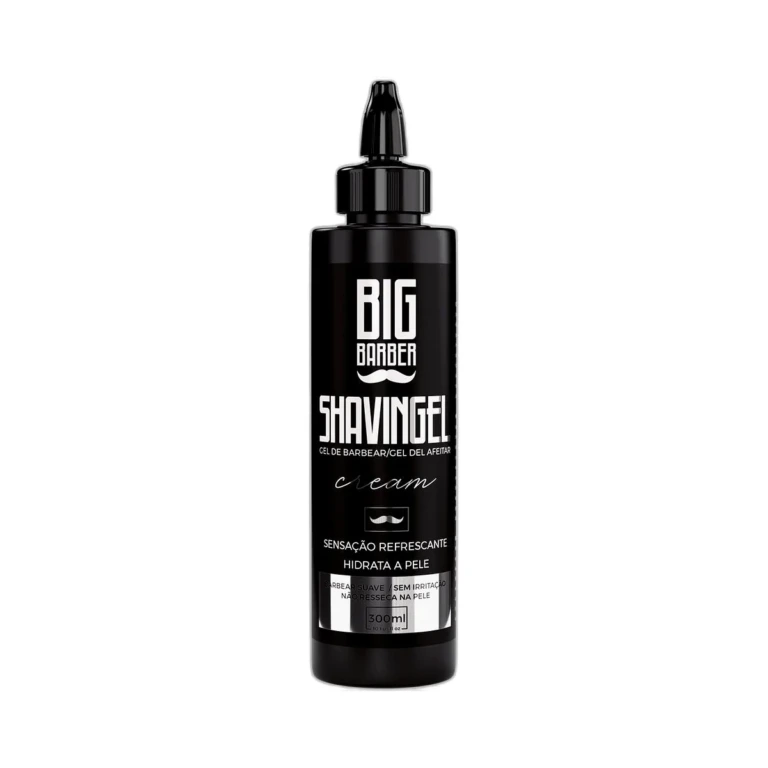 Big Barber – Shaving Gel Barbear Bisnaga Big Barber 300ml Cream Caixa Com 12 Unidades Big Barber - Shaving Gel Barbear Bisnaga Big Barber 300ml Cream Caixa Com 12 Unidades