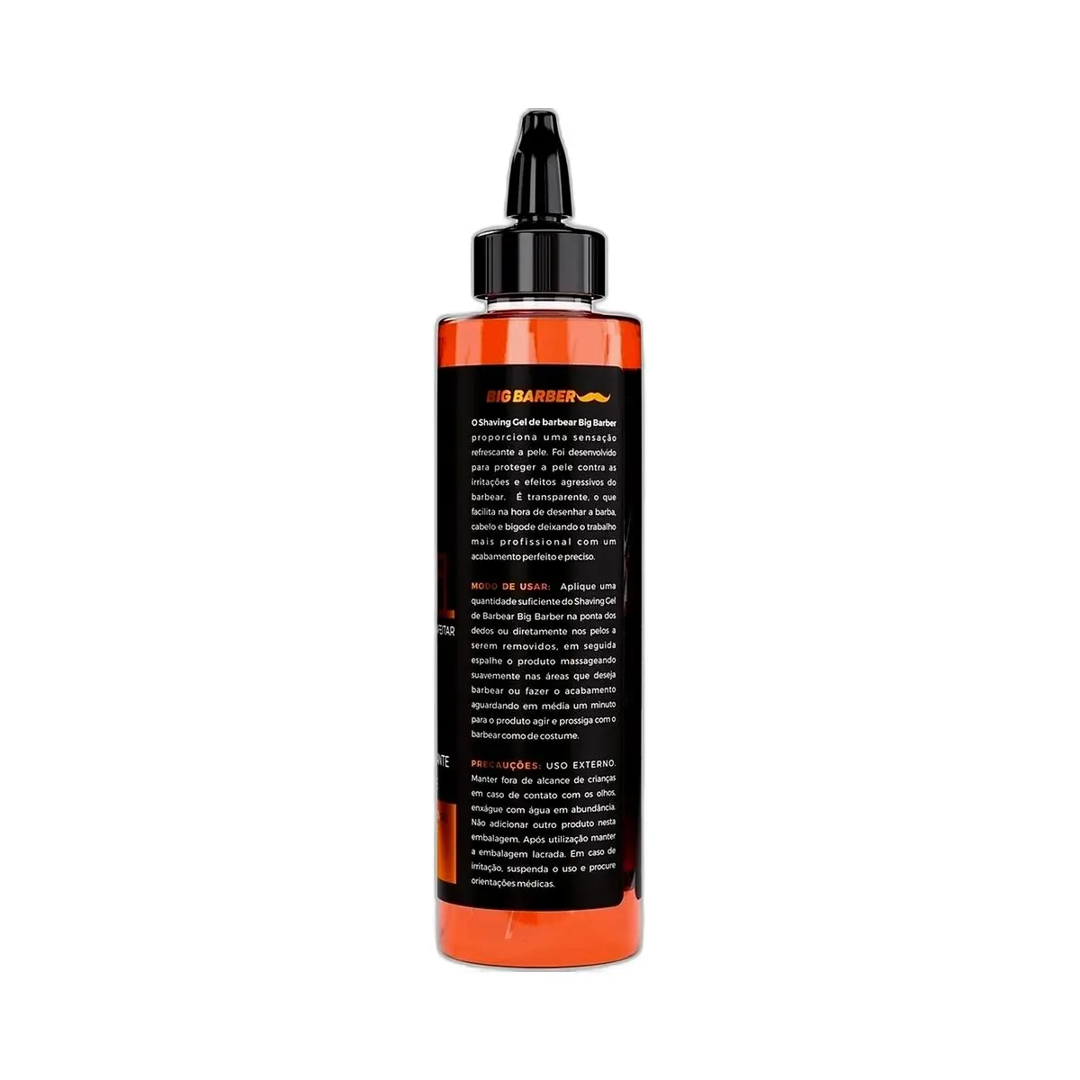 Big Barber – Shaving Gel Barbear Bisnaga Big Barber 300ml Orange Caixa Com 12 Unidades Big Barber - Shaving Gel Barbear Bisnaga Big Barber 300ml Orange Caixa Com 12 Unidades