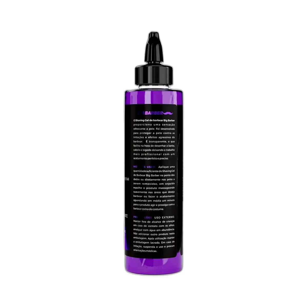 Big Barber – Shaving Gel Barbear Bisnaga Big Barber 300ml Purple Caixa Com 12 Unidades Big Barber - Shaving Gel Barbear Bisnaga Big Barber 300ml Purple Caixa Com 12 Unidades
