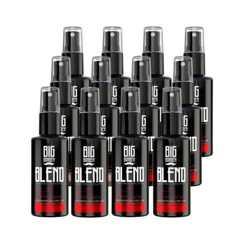 Big Barber - Tônico De Crescimento Capilar Big Barber 120ml Blend Caixa Com 12 Unidades