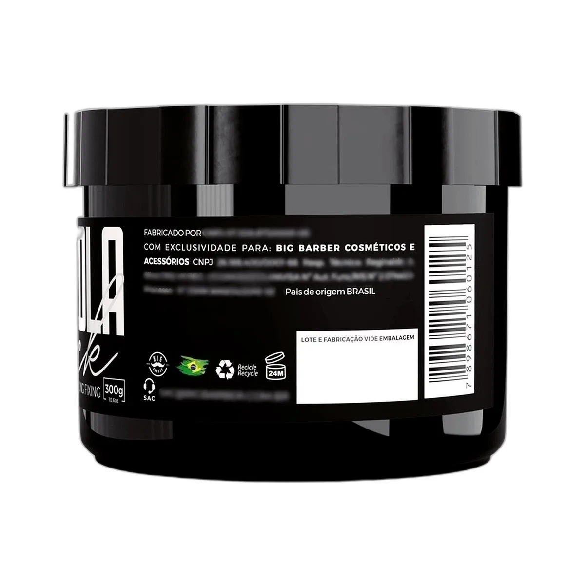 Big Barber – Gel Cola Black Big Barber 300g Fixação Extra Forte Profissional Big Barber - Gel Cola Black Big Barber 300g Fixação Extra Forte Profissional