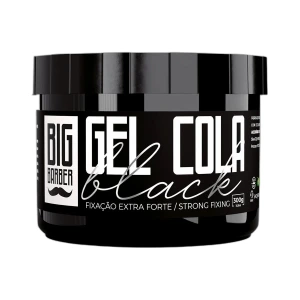 Big Barber - Gel Cola Black Big Barber 300g Caixa Com 36 Unidades